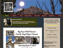 Tablet Screenshot of bigrunwolfranch.org